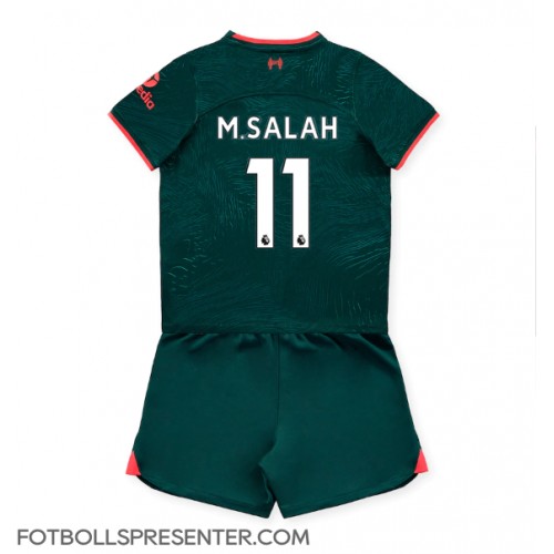 Liverpool Mohamed Salah #11 Tredje tröja Barn 2022-23 Kortärmad (+ korta byxor)